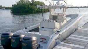 Yellowfin boat